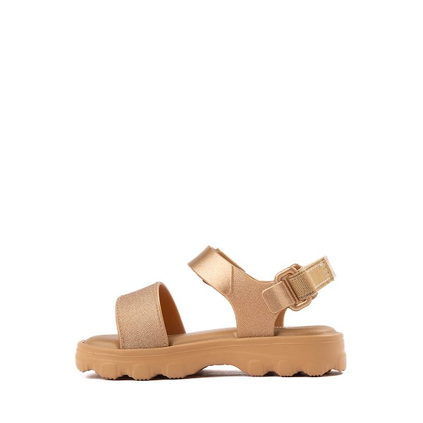 alternate view Mini Melissa Kick Off Sandal - Toddler / Little Kid - GoldALT1