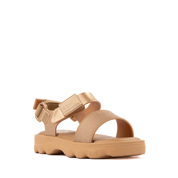 alternate view Mini Melissa Kick Off Sandal - Toddler / Little Kid - GoldALT5