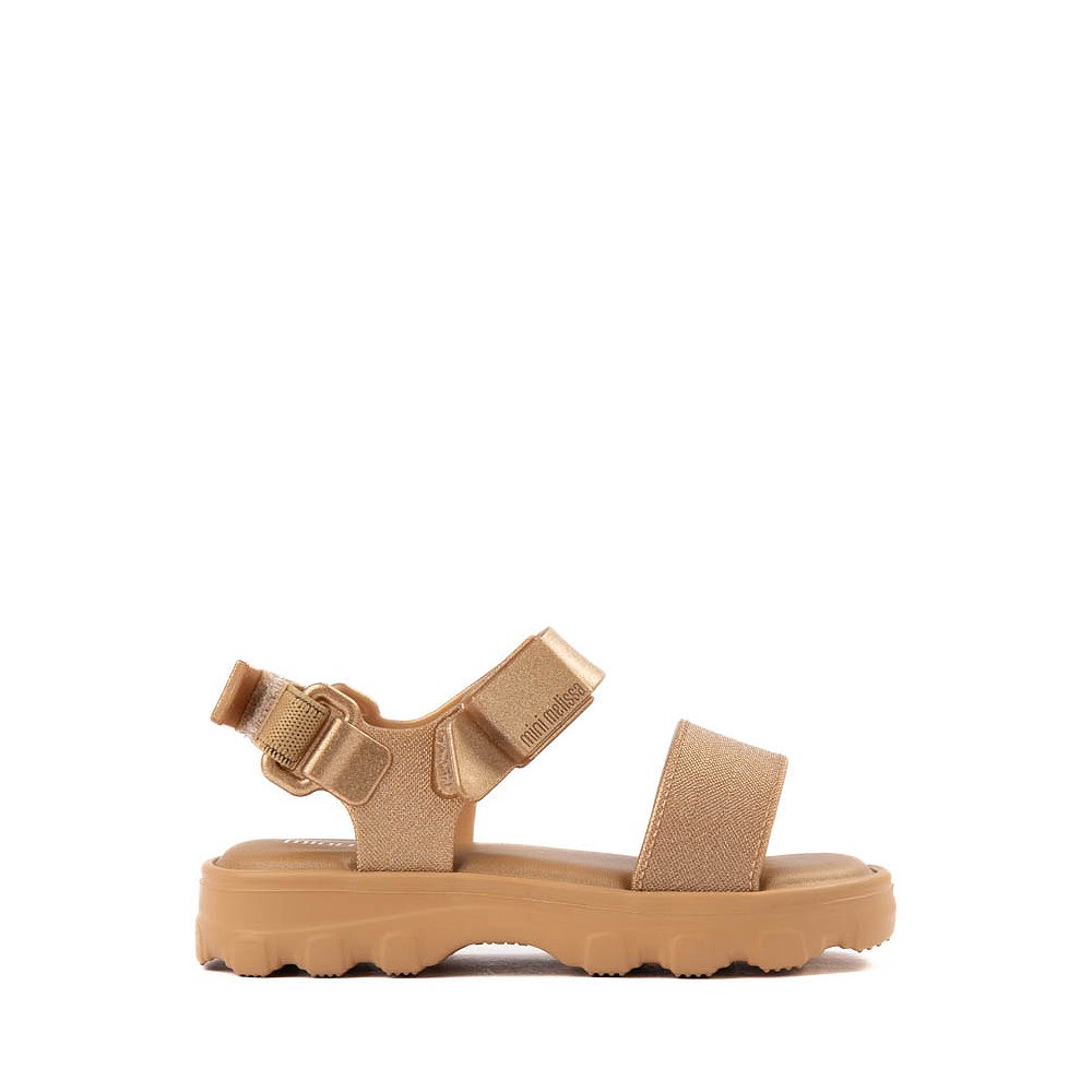 Mini Melissa Kick Off Sandal - Toddler / Little Kid - Gold