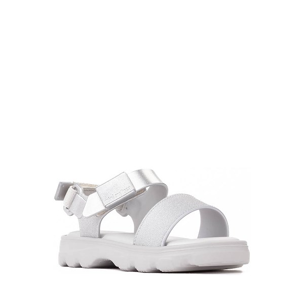 alternate view Mini Melissa Kick Off Sandal - Toddler / Little Kid - SilverALT5