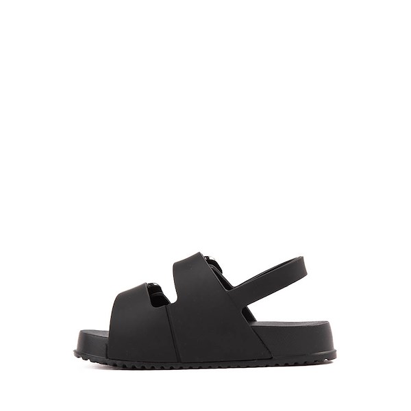 alternate view Mini Melissa Cozy Sandal - Toddler / Little Kid - BlackALT1