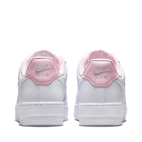 alternate view Womens Nike Air Force 1 '07 Vintage Athletic Shoe - Pink Foam / Grey Fog / Metallic Silver / WhiteALT4