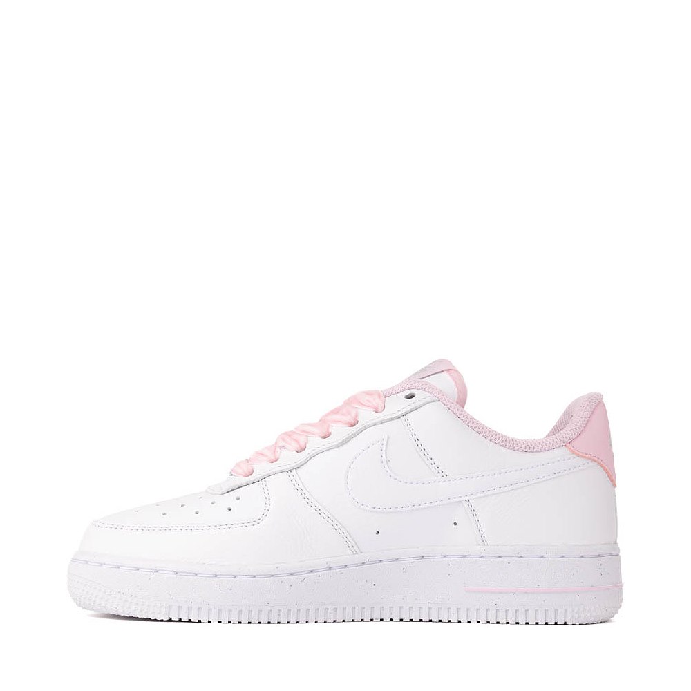 junior pink and white air force