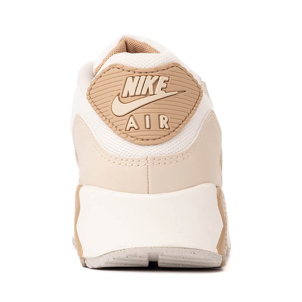 alternate view Womens Nike Air Max 90 Athletic Shoe - Phantom / Sanddrift / Light Orewood Brown / SailALT4