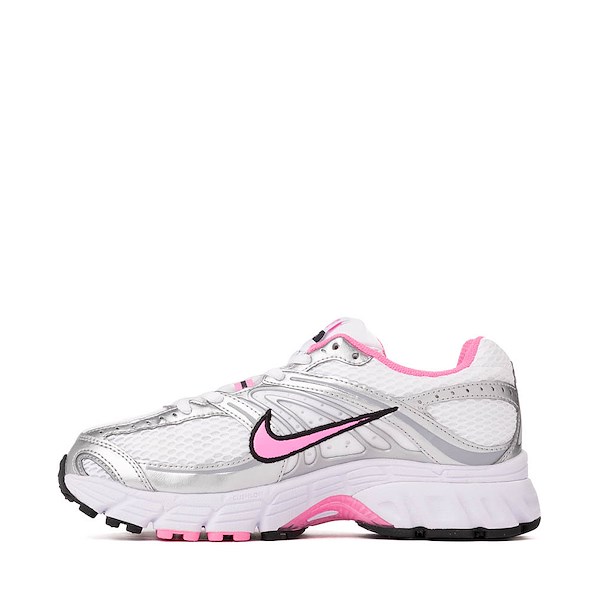 alternate view Womens Nike Air Max Moto 2K Athletic Shoe - White / Metallic Silver / Black / Pink SpellALT1
