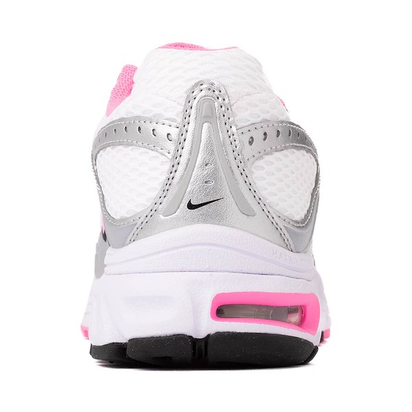 alternate view Womens Nike Air Max Moto 2K Athletic Shoe - White / Metallic Silver / Black / Pink SpellALT4