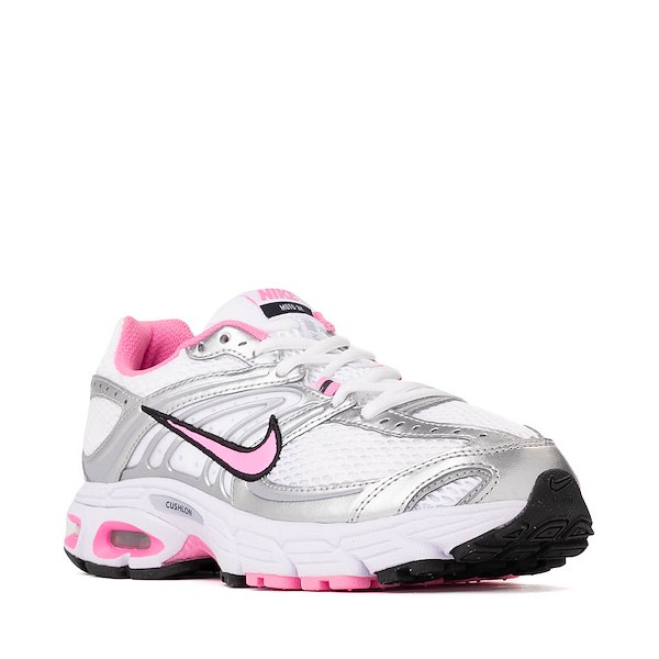 alternate view Womens Nike Air Max Moto 2K Athletic Shoe - White / Metallic Silver / Black / Pink SpellALT5