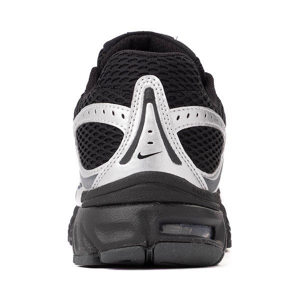 alternate view Womens Nike Air Max Moto 2K Athletic Shoe - Black / Metallic Silver / Anthracite / BlackALT4