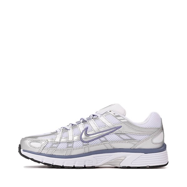 alternate view Womens NIke P-6000 Athletic Shoe - Metallic Silver / White / Black / World IndigoALT1