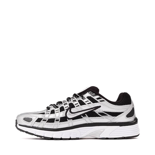alternate view Womens Nike P-6000 Athletic Shoe - Metallic Silver / Black / White / Metallic SilverALT1