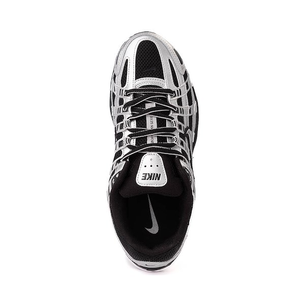 alternate view Womens Nike P-6000 Athletic Shoe - Metallic Silver / Black / White / Metallic SilverALT2