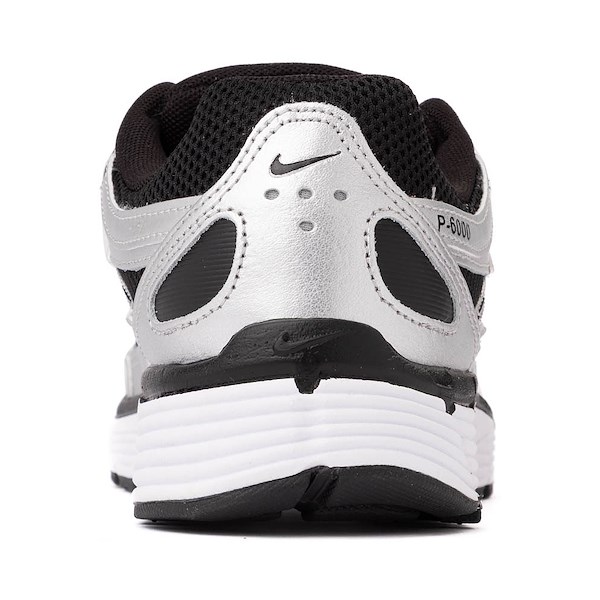alternate view Womens Nike P-6000 Athletic Shoe - Metallic Silver / Black / White / Metallic SilverALT4