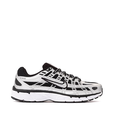 Womens Nike P-6000 Athletic Shoe - Metallic Silver / Black / White / Metallic Silver
