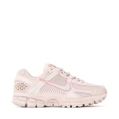 Main view of Womens Nike Zoom Vomero 5 Athletic Shoe - Silt Red / Red Stardust / Vast Grey