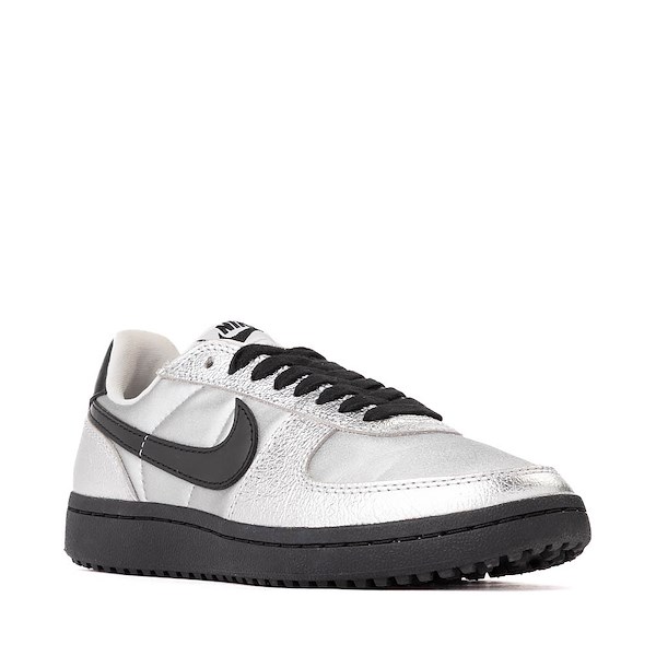 alternate view Womens Nike Field General Athletic Shoe - Metallic Silver / Photon Dust / White / BlackALT5