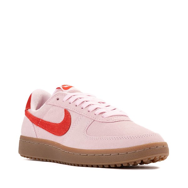 alternate view Womens Nike Field General Suede Athletic Shoe - Pink Foam / Gum Dark Brown / Gum Dark Brown / Light CrimsonALT5