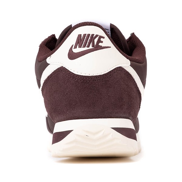 alternate view Womens Nike Cortez Textile Athletic Shoe - Burgundy Crush / SailALT4