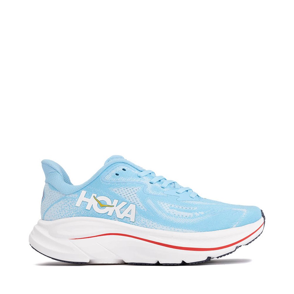 Womens HOKA Clifton 10 Athletic Shoe - Soaring Blue / Frost