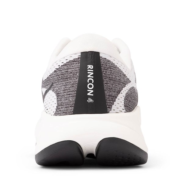 alternate view Mens HOKA Rincon 4 Athletic Shoe - White / BlackALT4