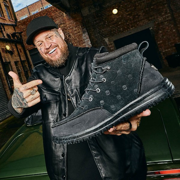 Mens Jelly Roll x HEYDUDE Bradley Boot - Black