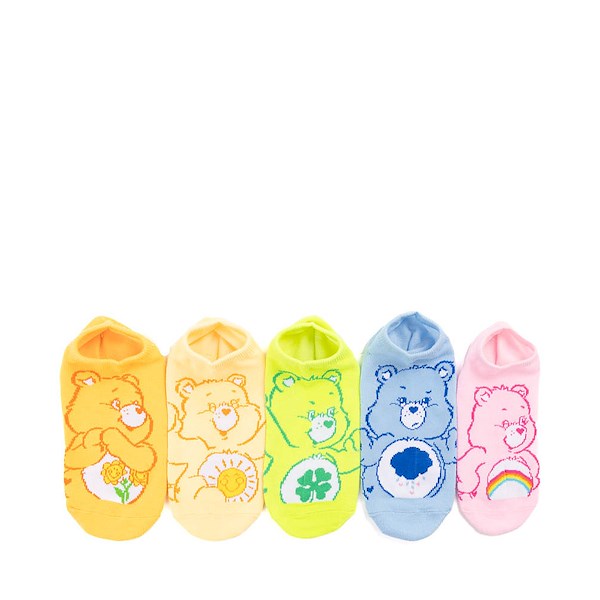 alternate view Womens Care Bears Low Cut Socks 5 Pack - MulticolorALT1