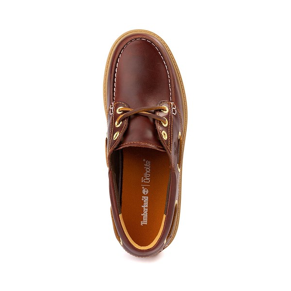 alternate view Womens Timberland&reg; Stone Street Premium Boat Shoe - RootbeerALT2