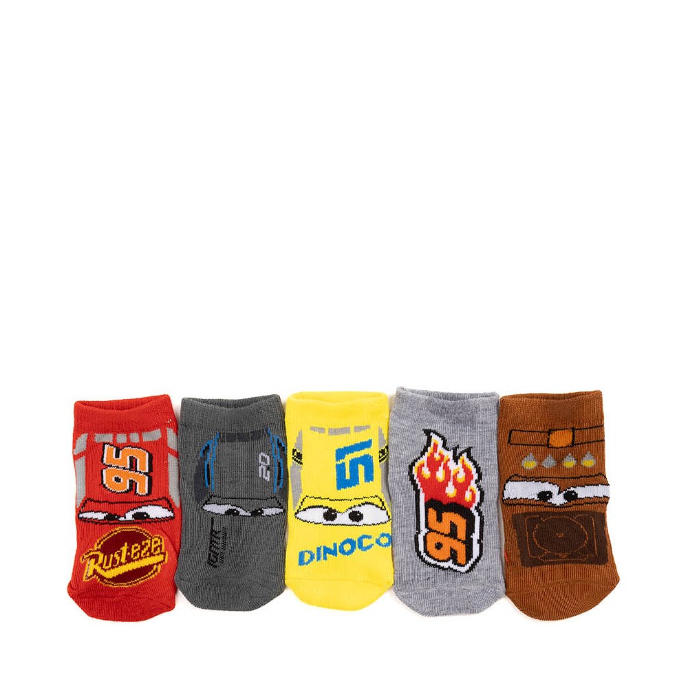 Disney and Pixar Cars Low Cut Socks 5 Pack - Toddler - Multicolor