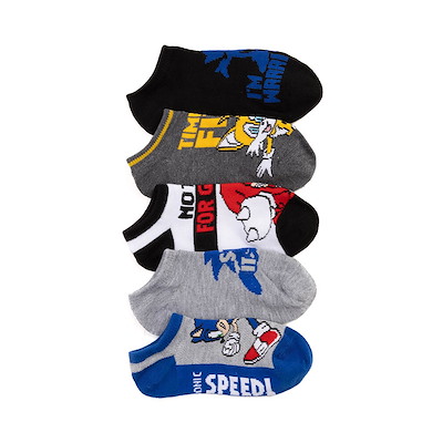 Basic Crew Socks 5 Pack - Little Kid - Black