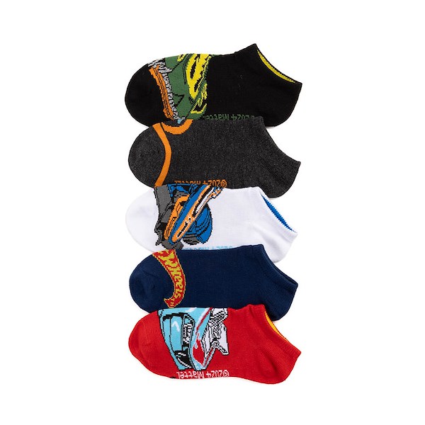 alternate view Hot Wheels™ Low Cut Socks 5 Pack - Little Kid - MulticolorALT1
