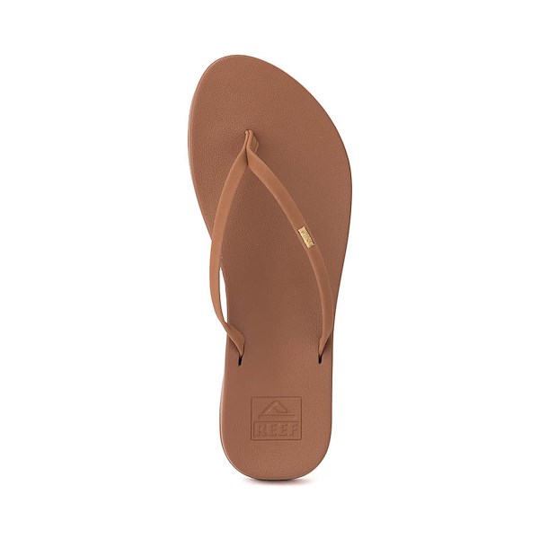 alternate view Womens Reef Cushion Slim Sandal - EspressoALT2