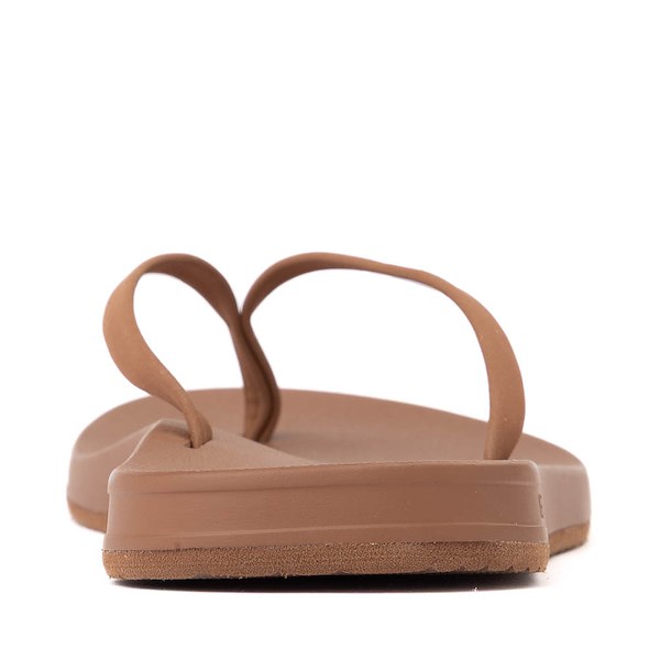 alternate view Womens Reef Cushion Slim Sandal - EspressoALT4