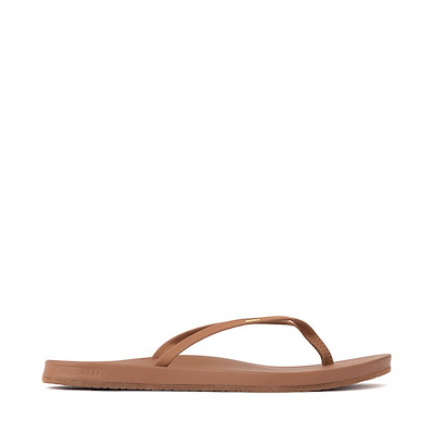 Main view of Womens Reef Cushion Slim Sandal - Espresso