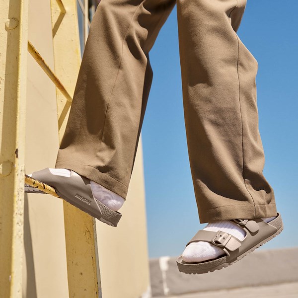alternate view Mens Birkenstock Arizona EVA Slide Sandal - Gray TaupeALT1C