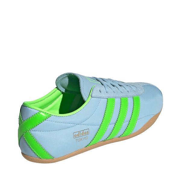 alternate view Womens adidas Tokyo Athletic Shoe - Clear Sky / Solar Green / GumALT4