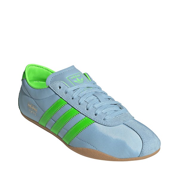 alternate view Womens adidas Tokyo Athletic Shoe - Clear Sky / Solar Green / GumALT5