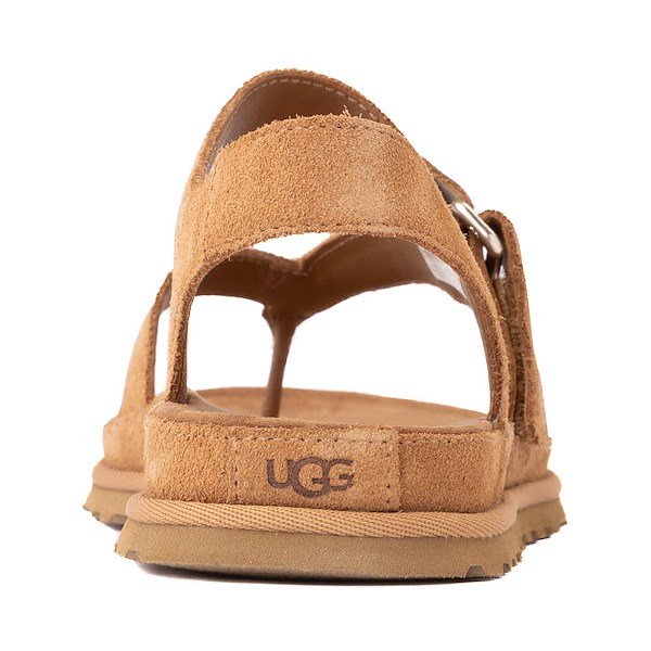 alternate view Womens UGG&reg; GoldenGaze Toe Post Sandal - ChestnutALT4