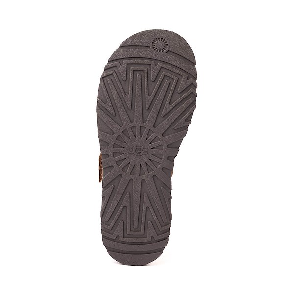 alternate view Womens UGG&reg; GoldenGaze Toe Post Sandal - Dark ChestnutALT3