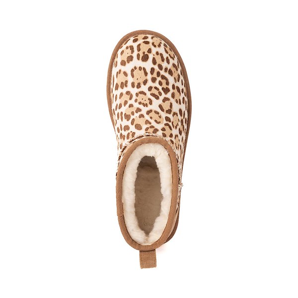 alternate view Womens UGG&reg; Classic Ultra Mini Boot - Felicity Leopard JasmineALT2