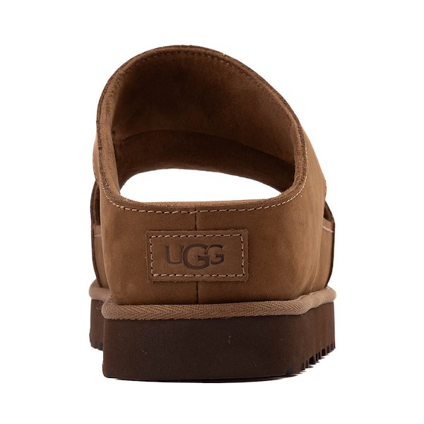 alternate view Womens UGG&reg; Goldenstar Hi Cutout Slide - Dark ChestnutALT4