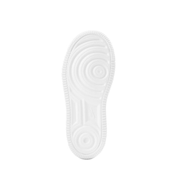 alternate view Nike Force 1 Low Athletic Shoe - Little Kid - White / White / White / WhiteALT3