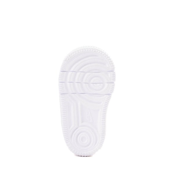 alternate view Nike Air Force 1 Low Athletic Shoe - Baby / Toddler - White / White / White / WhiteALT3