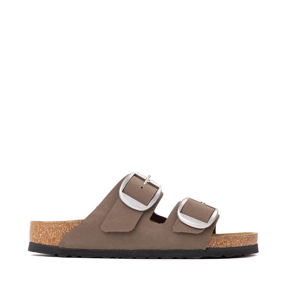 Womens Birkenstock Arizona Big Buckle Slide Sandal - Mocha