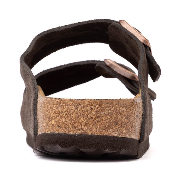 alternate view Womens Birkenstock Arizona Soft Footbed Slide Sandal - MochaALT4