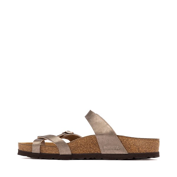 alternate view Womens Birkenstock Mayari Slide Sandal - Graceful TaupeALT1