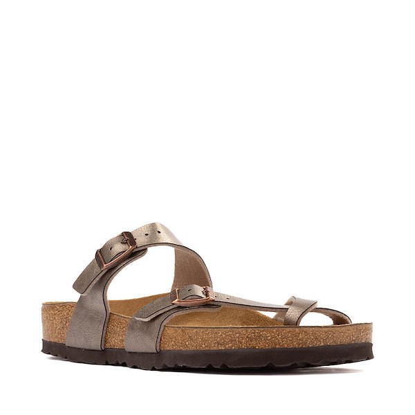 alternate view Womens Birkenstock Mayari Slide Sandal - Graceful TaupeALT5