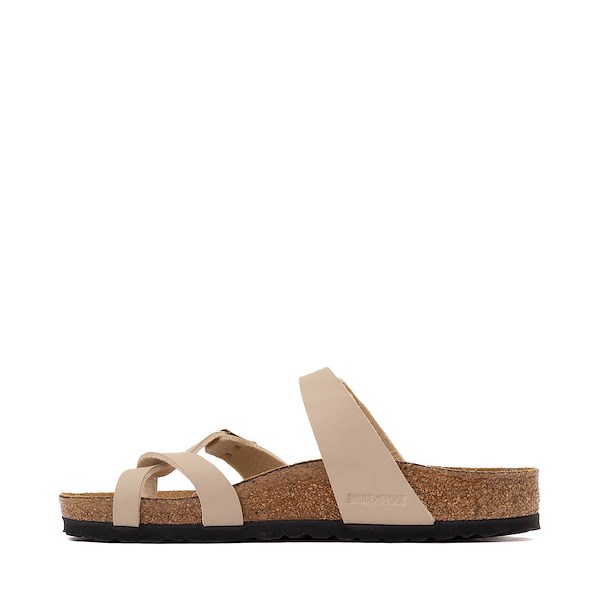 alternate view Womens Birkenstock Mayari Sandcastle Slide Sandal - NaturalALT1