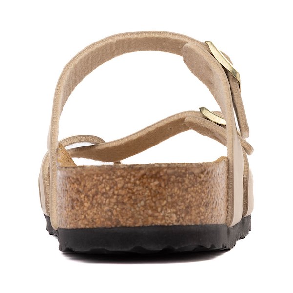 alternate view Womens Birkenstock Mayari Sandcastle Slide Sandal - NaturalALT4