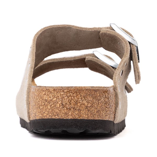 alternate view Womens Birkenstock Arizona Rivets Slide Sandal - TaupeALT4