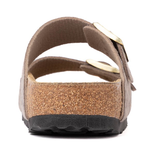 alternate view Womens Birkenstock Arizona Slide Sandal - Leo Grey TaupeALT4