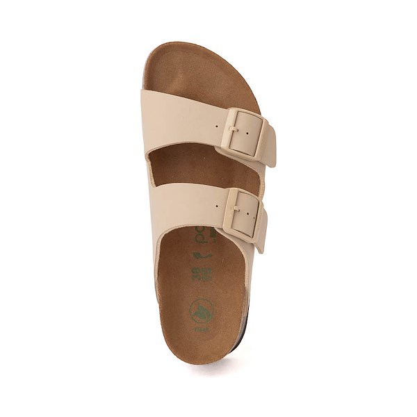 alternate view Womens Papillio by Birkenstock&reg; Arizona Flex Platform Slide Sandal - SandcastleALT2